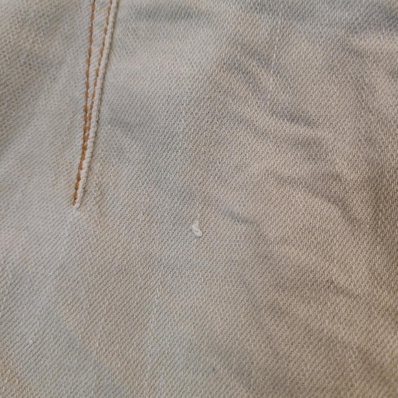 Anthro Pilcro Rolled-Up Trouser Twill Tan Shorts - Picture 7 of 9